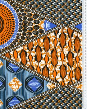 Polynesian Fabric NAHEITI Orange - Tissushop